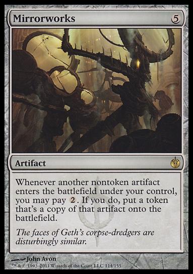 Magic the Gathering: Mirrodin Besieged (Base Set) card 114 Mirrorworks