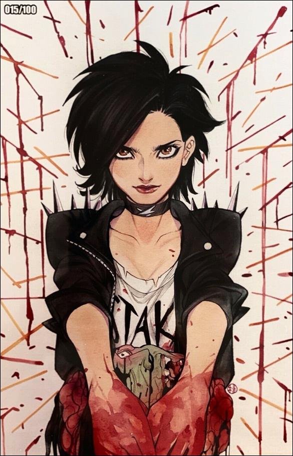 Stake (2020) issue 1-ZM Momoko Mutant Beaver Comics Metal Cover 1/100