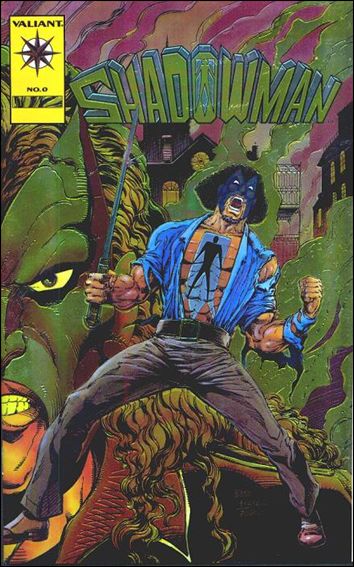 Shadowman (1992) issue 0-C Gold Wraparound Chromium Cover 1/5000