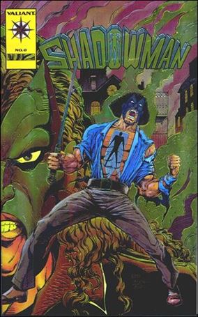 Shadowman (1992) issue 0-C Gold Wraparound Chromium Cover 1/5000