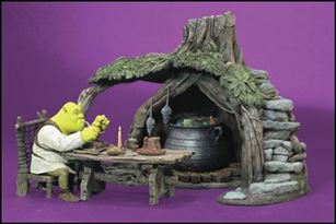 Shrek Playsets figure 5 Shrek's Swamp House