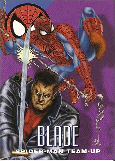 Marvel Vision (Base Set) card 4 Blade (Spider-Man Team-Up)