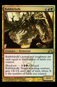 Magic the Gathering: Gatecrash (Base Set) card 191 Rubblehulk