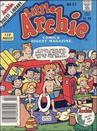 Little Archie Comics Digest Magazine issue 22 Digest Sized