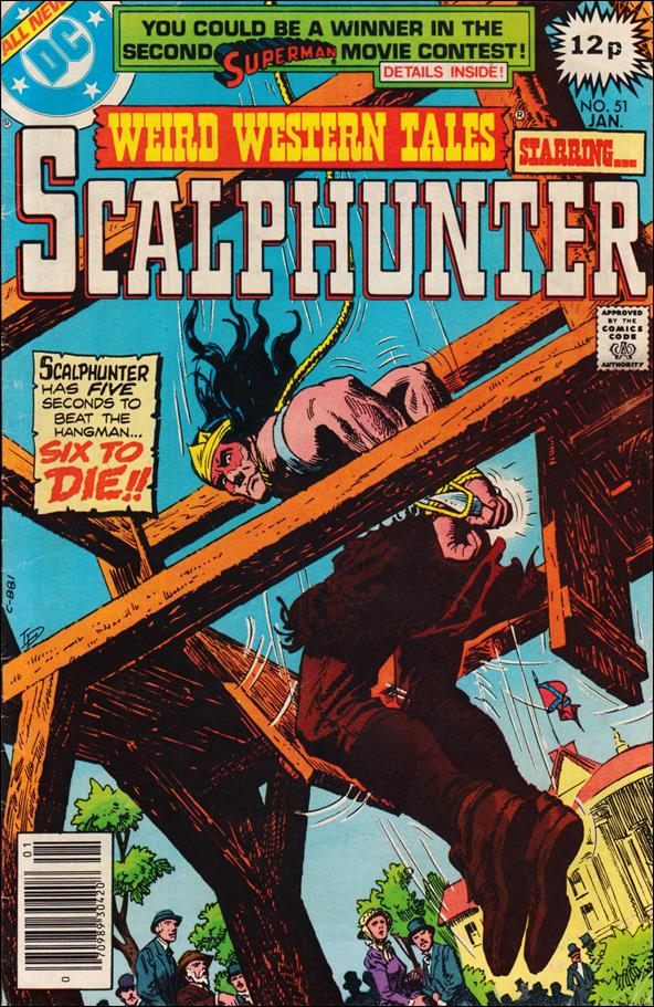 Weird Western Tales (1972) issue 51-B UK Price Cover