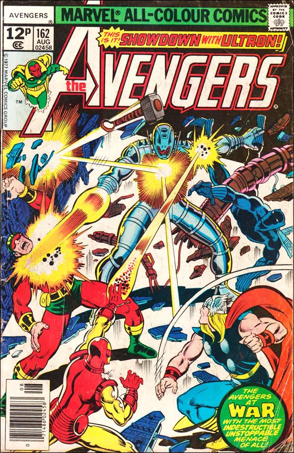 Avengers (1963) issue 162-C UK Price Cover