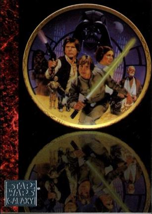 Star Wars Galaxy: Series 1 (Factory Base Set) card 79 Thomas Blackshear