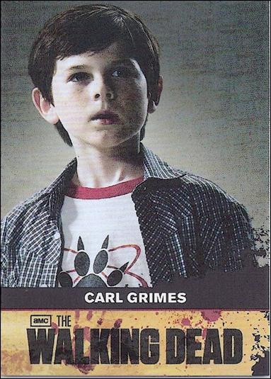 Walking Dead (Base Set) card 4 Carl Grimes