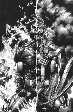Wolverine (2020) issue 3-H Mico Suayan Unknown Comics B&W Virgin Cover