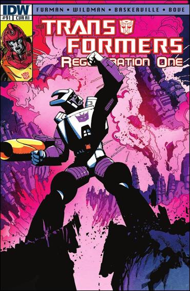 Transformers: Regeneration One issue 91-C Geoff Senior 1:10 Cover