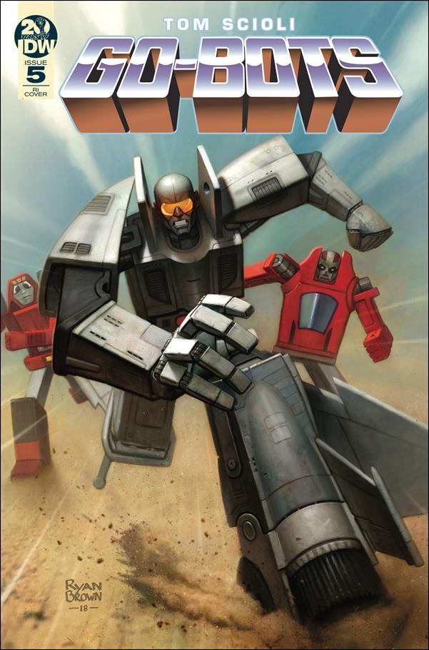 Go-Bots issue 5-C Ryan Brown 1:10 Cover