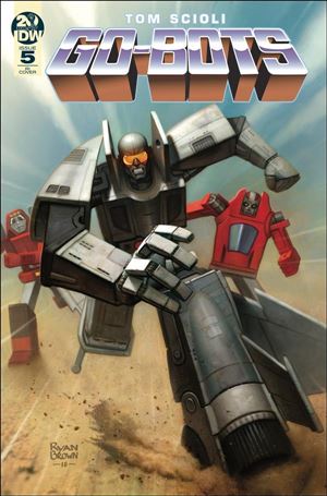 Go-Bots issue 5-C Ryan Brown 1:10 Cover