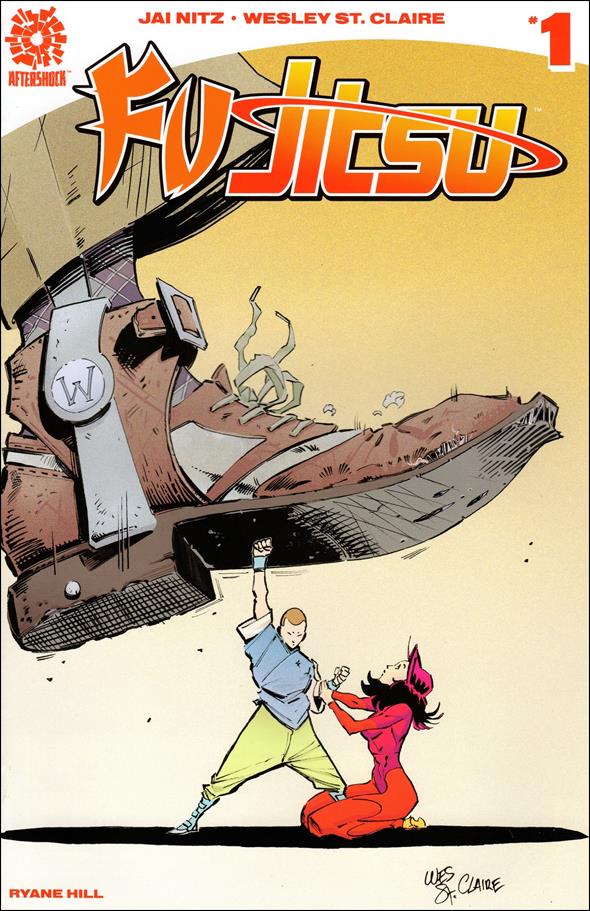 Fu Jitsu issue 1 Wesley St. Claire Cover