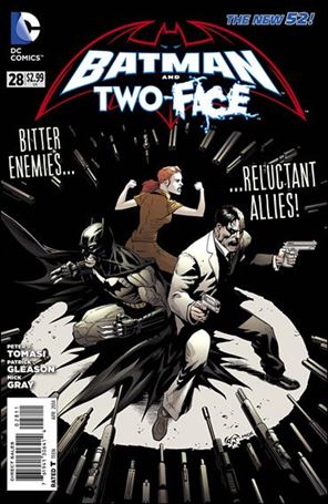 Batman and Robin (2011) issue 28 Patrick Gleason Cover
