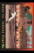 Mortal Kombat (Base Set) card 24 Kano vs. Johnny Cage