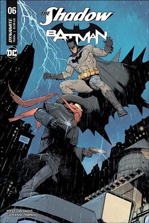 Shadow / Batman issue 6-C Raffaele Ienco Cover