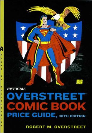 Official Overstreet Comic Book Price Guide issue 38-B Murphy Anderson Superman Cover