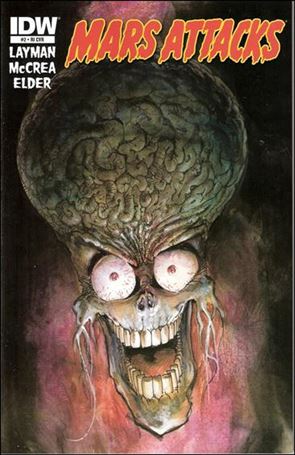 Mars Attacks (2012) issue 2-B Sam Kieth 1:10 Cover