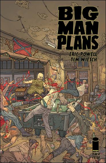 Big Man Plans issue 3-B Geof Darrow Cover