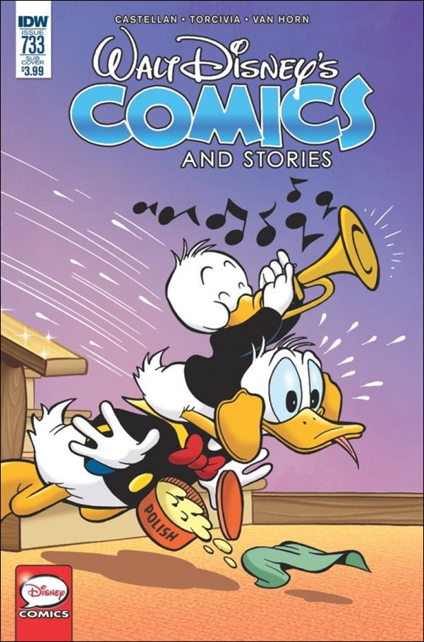 Walt Disney's Comics and Stories (2009) issue 733-B Subscription Cover