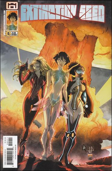 Extinction Seed issue 0 Livia Pastore Cover
