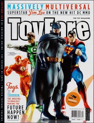 Toyfare: The Toy Magazine issue 160 Justice League Cover