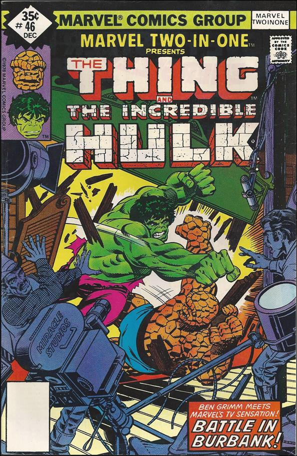 Marvel Two-in-One (1974) issue 46-C Whitman Cover