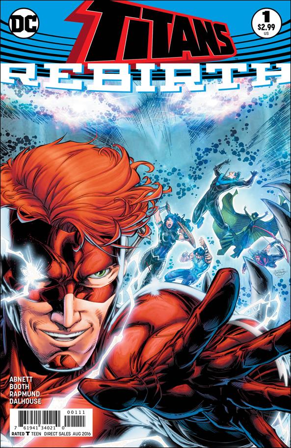 Titans: Rebirth issue 1 Brett Booth Cover