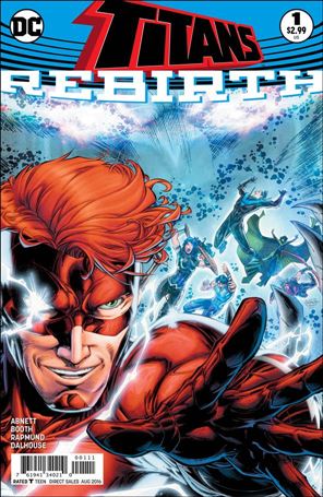 Titans: Rebirth issue 1 Brett Booth Cover