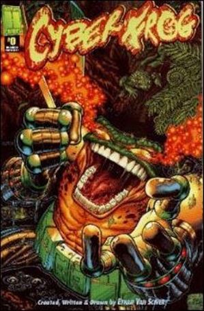 CyberFrog (1996) issue 0-B Arthur Adams Cover