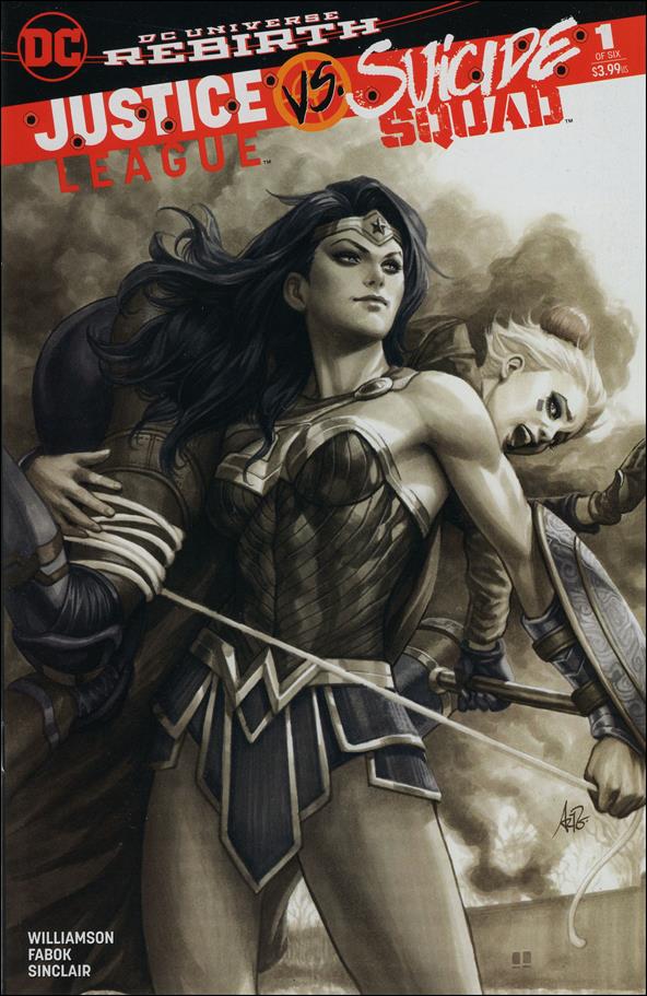 Justice League Vs Suicide Squad issue 1-H Stanley "Artgerm" Lau Legacy Copic Cover 1/1500   