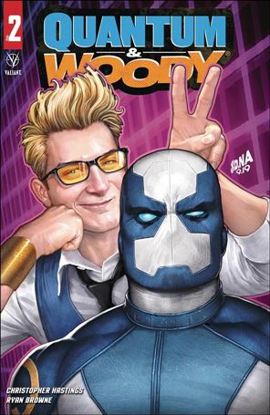 Quantum & Woody (2020) issue 2 David Nakayama Cover