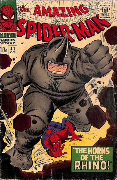 Amazing Spider-Man (1963) issue 41-B UK Price Cover