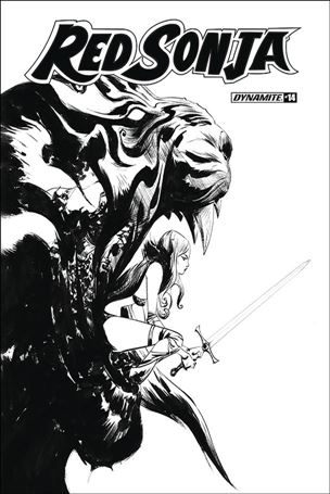Red Sonja (2019) issue 14-L Jae Lee 1:20 Black and White Cover