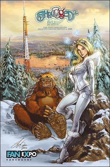 Shrugged (2013) issue 2-D Siya Oum Fan Expo Cover Vancouver 1/200
