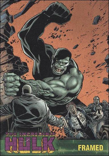 Incredible Hulk (Base Set) card 35 Framed
