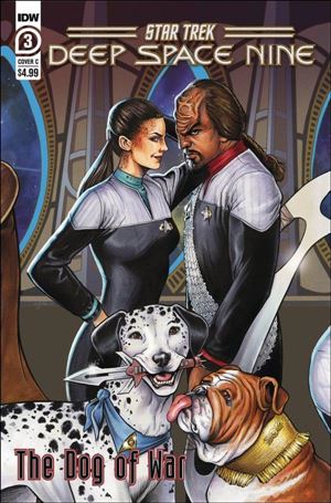 Star Trek: Deep Space Nine - The Dog of War issue 3-C Andy Price Cover