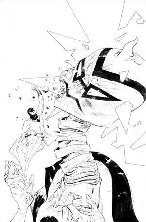 Space Ghost (2025) issue 1-S Jae Lee B&W Virgin 1:15 Cover