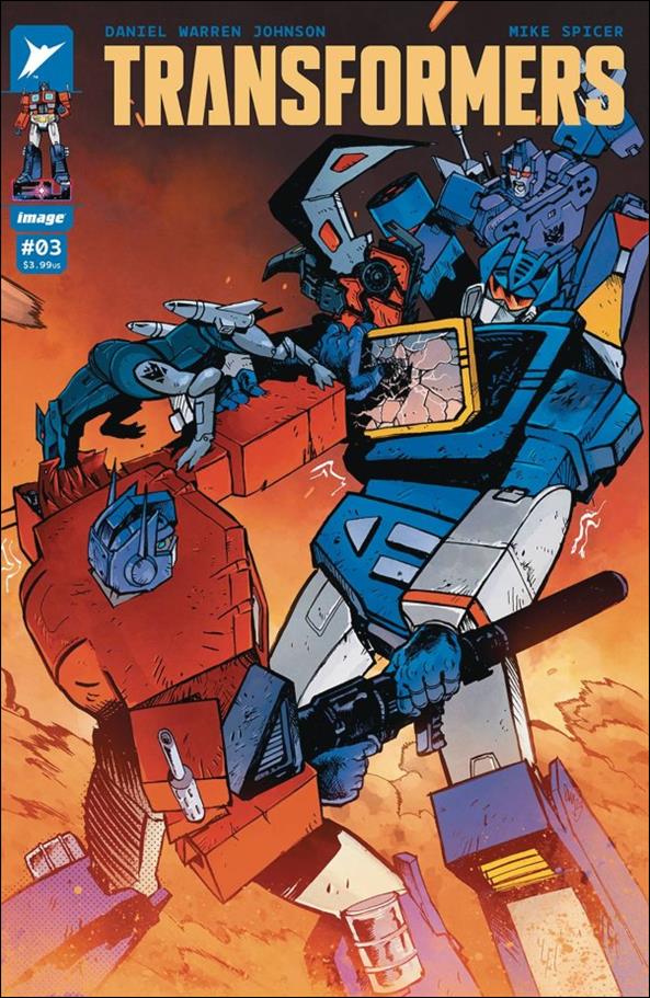 Transformers (2023) issue 3 Daniel Warren Johnson Cover