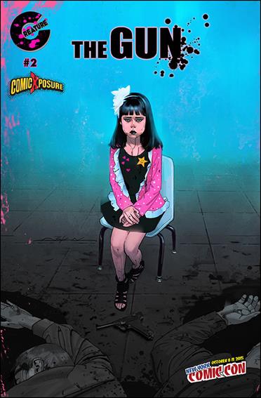Gun issue 2-C Jeff Dekal ComicXposure/New York Comic Con Cover