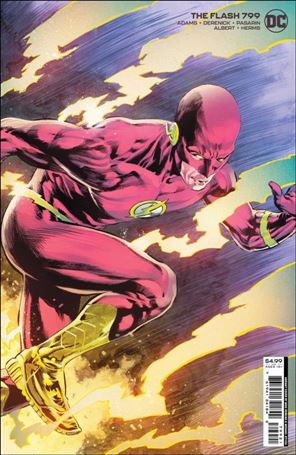 Flash (1959) issue 799-B Mike Perkins & Mike Spicer Cardstock Cover