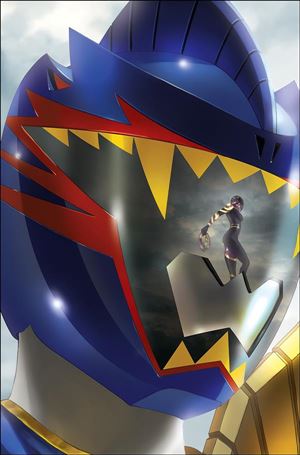 Mighty Morphin Power Rangers issue 35-C Miguel Mercado Cover