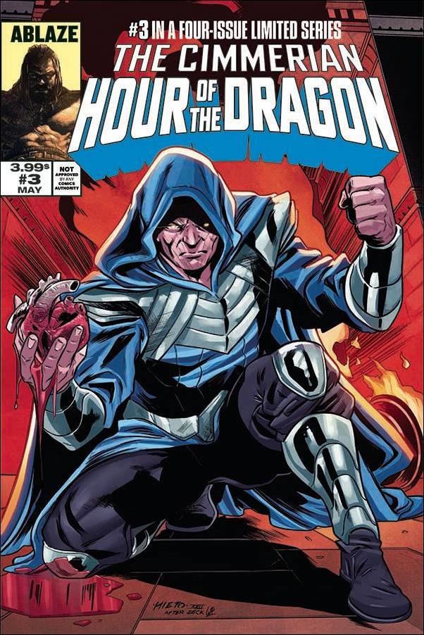 Cimmerian: Hour of the Dragon issue 3-D Carlos Nieto Cover