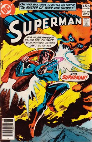 Superman (1939) issue 348-C UK Price Cover