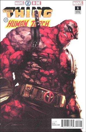 Marvel 2-In-One issue 6-B Gerald Parel Deadpool Cover