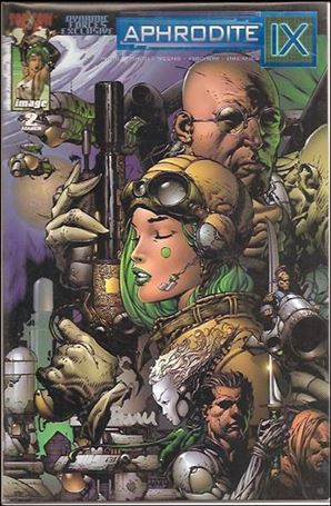 Aphrodite IX (2000) issue 2-G Dynamic Forces Blue Foil Cover 1/1000