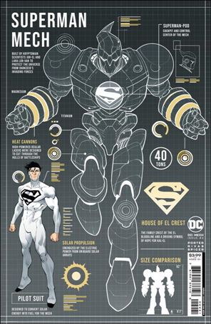DC: Mech issue 2-B Dan Mora Cardstock Cover