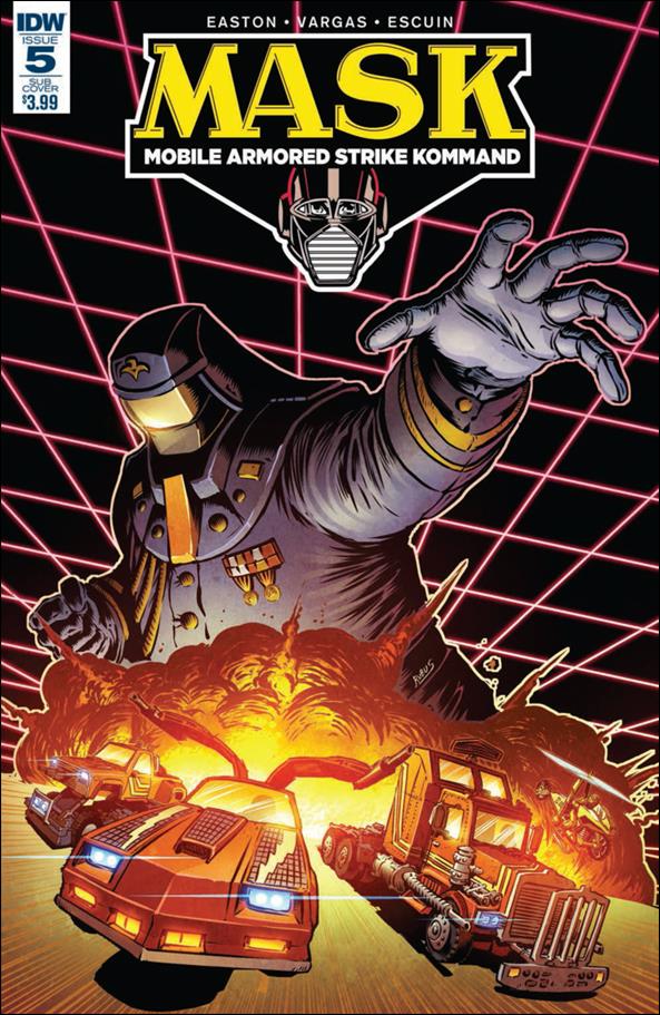 M.A.S.K.: Mobile Armored Strike Kommand issue 5-C Ioannis Roumpoulias Subscription Cover
