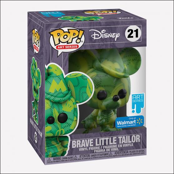 POP! Art Series figure 21 Brave Little Tailor (Green)