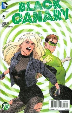 Black Canary (2015) issue 4-B E. Doc Shaner Green Lantern 75th Anniversary Cover
